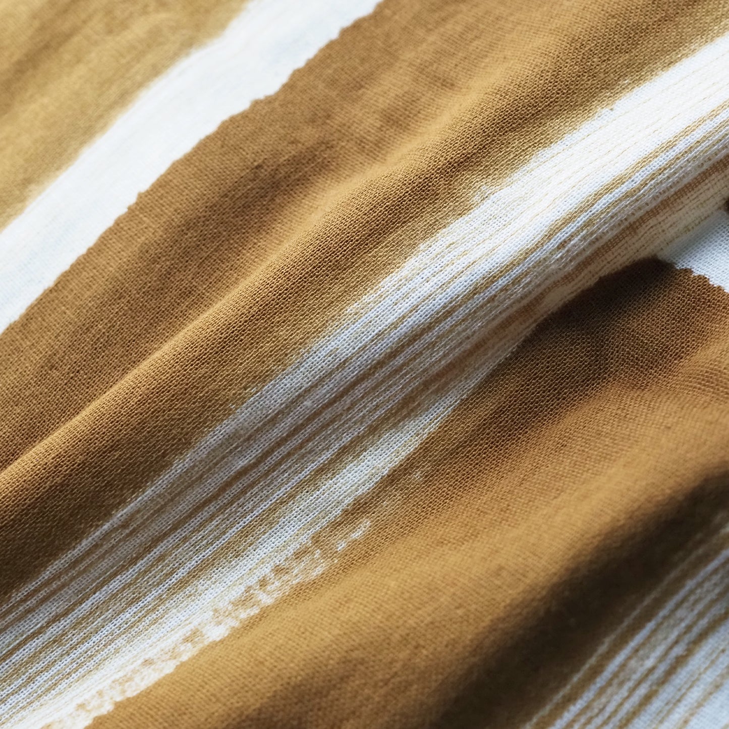 Bamboo Forest Double-gauze Cotton Top Mustard