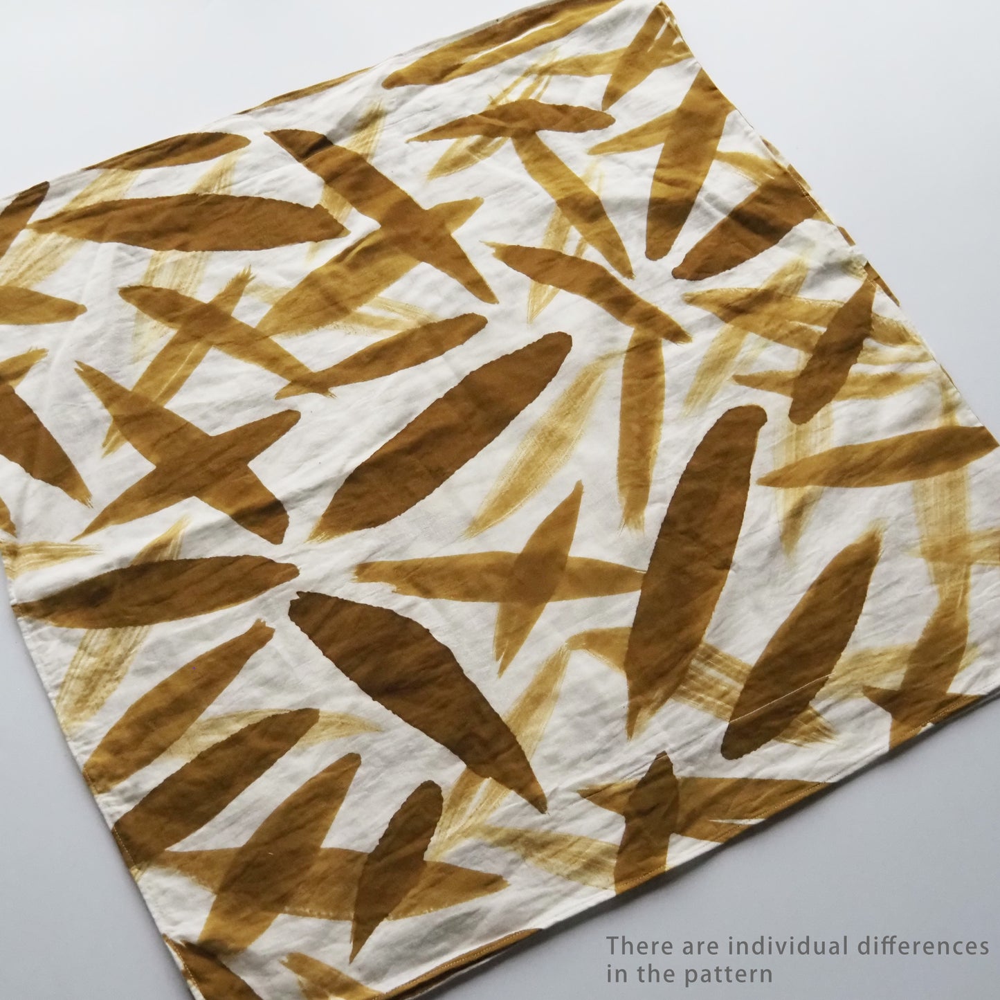 Bamboo Leaves Double-gauze Cotton Top Mustard