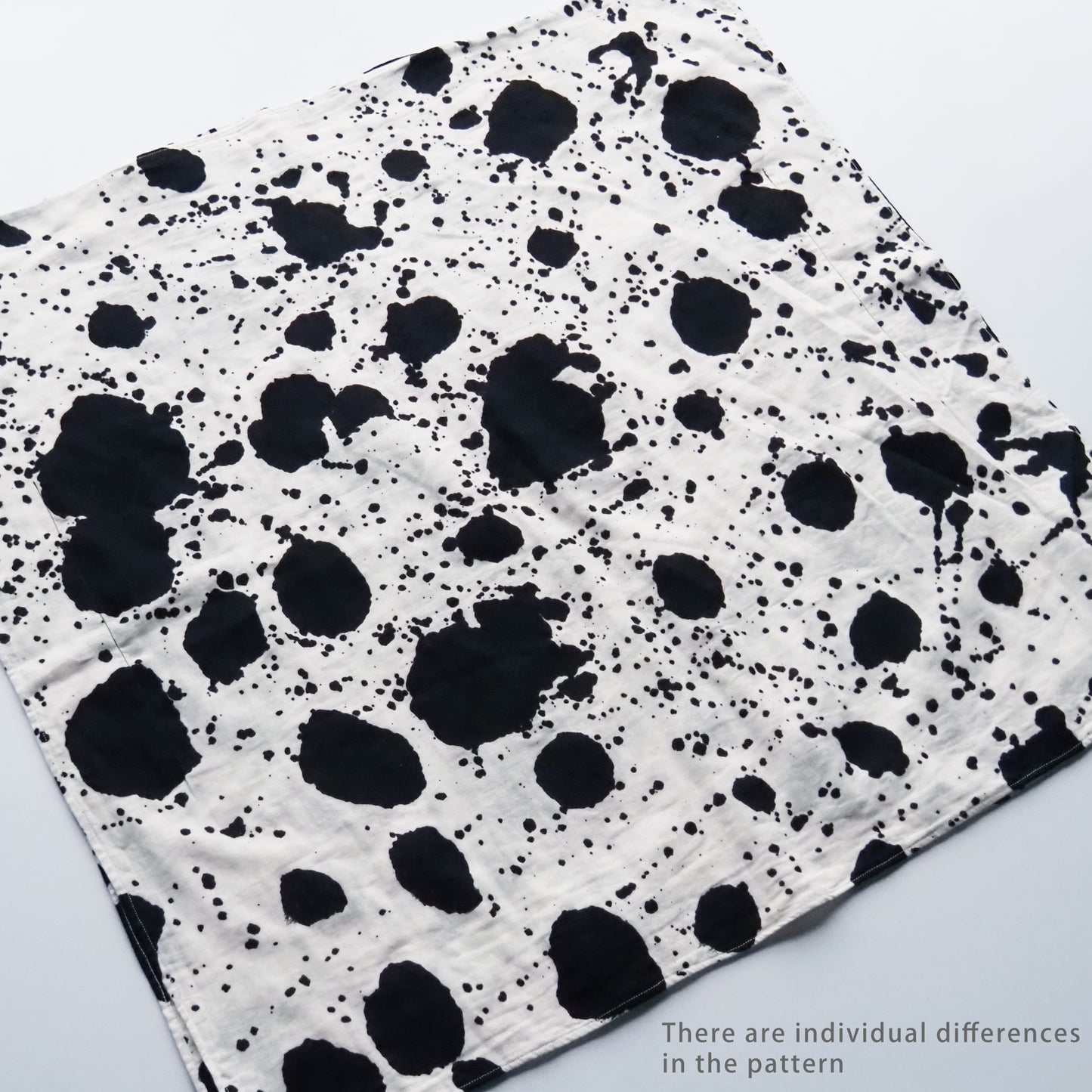 Mossy Garden Double-gauze Cotton Top Charcoal Black